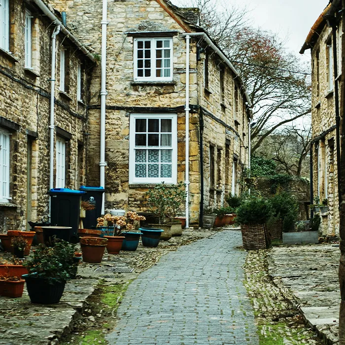 Timber windows in Burford