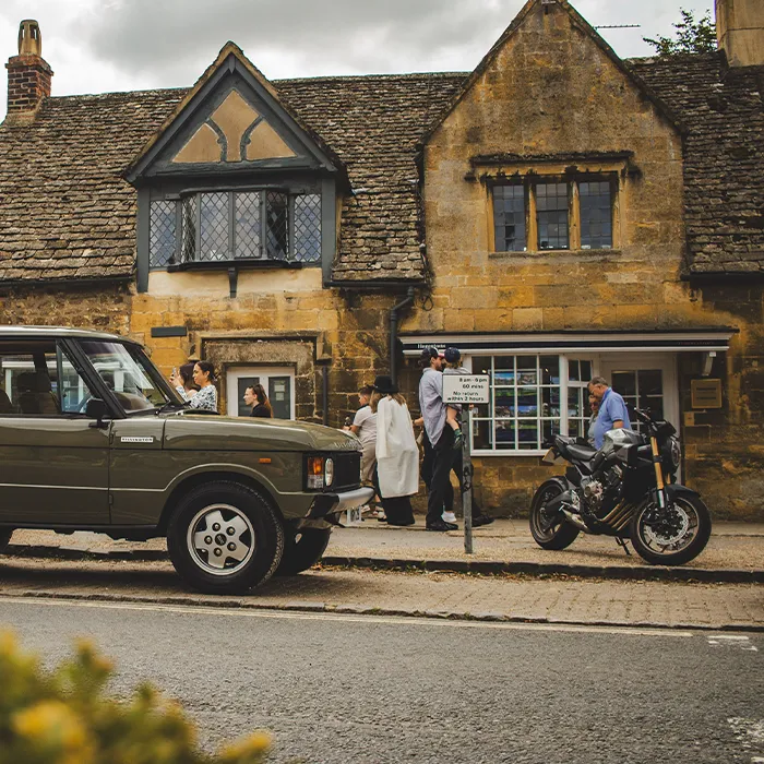 Timber windows in Broadway Cotswolds